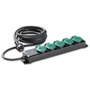 5-fach Gartensteckdosenleiste Produktbild »5-fach Gartensteckdosenleiste«