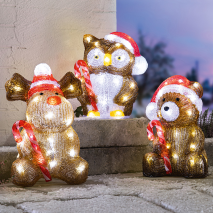 LED-Acryl-Weihnachtsfigur