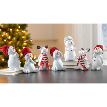 Schneemann oder Elch