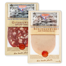 Schinken-/ Gutsrotwurst