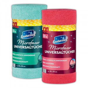 Microfaser Tücherrolle XXL Produktbild »Microfaser Tücherrolle XXL«