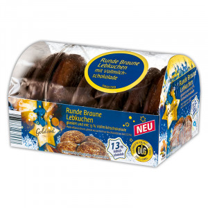 Produktbild »Runde braune Lebkuchen«