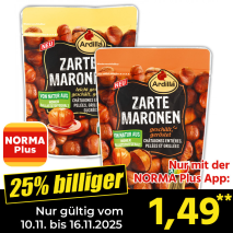 Zarte Maronen