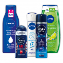 Produktbild »Alle NIVEA-Produkte 20% billiger«