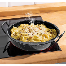 Emaillierte Schlemmerpfanne