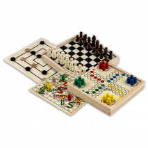 Produktbild »Holz-Gesellschaftspiel 2in1«