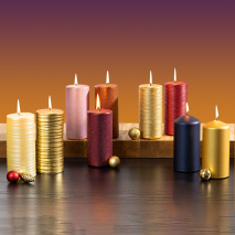 Festliche Kerzen
