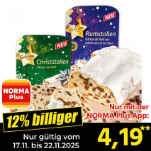 Produktbild »Rum-/ Christstollen«