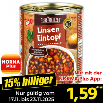 Produktbild »Linsen Eintopf«