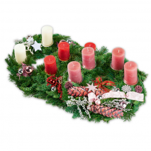 Produktbild »Exklusiver Nobilis Adventskranz XXL«