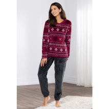 Coral-Fleece-Schlaf-/ Hausanzug