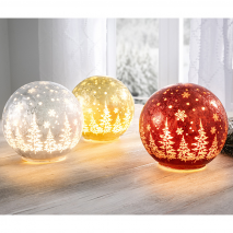 LED-Glaskugel Frio