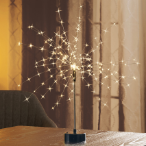 LED-Tischleuchte Schneeflocke