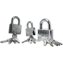 Indoor-Spezial Vorhängeschlösser 3er-Set