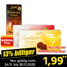 Produktbild »Likörpralinen / Weinbrand Bohnen«