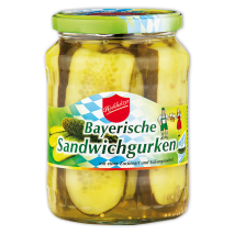 Bayerische Sandwichgurken / Dillschnitten