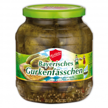 Bayerisches Gurkenfässchen