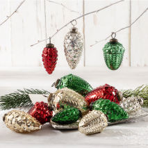 Crackle-Glasdekoration