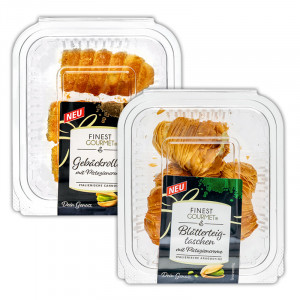 Produktbild »Hochwertige Blätterteiggebäcke mit Pistaziencreme«