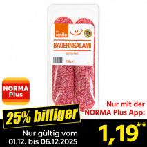 Produktbild »Bauernsalami«