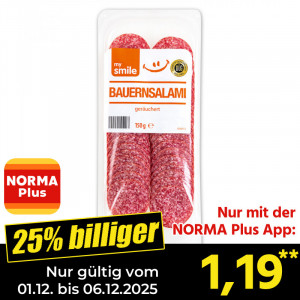 Produktbild »Bauernsalami«