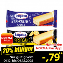 Produktbild »Käsekuchen Snack«