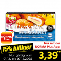 Mini Schnitzel / Mini Cordon bleu