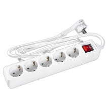 Produktbild »Steckdosenleiste 5-fach mit Flachstecker«