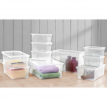 Produktbild »Klarsicht-Ordnungsboxen-Set«