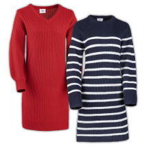 Strickkleid mit Wollanteil