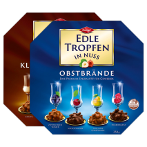 Edle Tropfen in Nuss