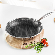 Produktbild »XXL-Edelstahl-Hybrid-Pfanne 'Quantum'«