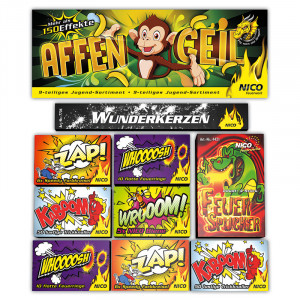 Produktbild »Affengeil 9-teilig«