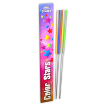 Produktbild »Extra große Wunderkerzen 'Color Stars'«