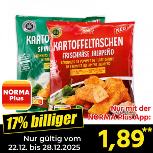 Produktbild »Kartoffeltaschen«