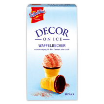 Decor on Ice Waffelbecher