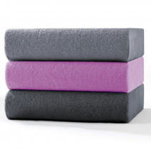 Coral-Fleece-Boxspringbett-Spannbetttuch mit 40 cm Steg