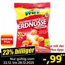 Erdnüsse im Teigmantel