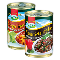 Gulasch-Spezialitäten