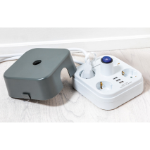 4-fach Schuko-Steckdosenleiste