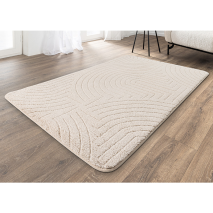 Jacquard-Fleece-Teppich