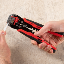 Automatik-Abisolier- und Crimpzange