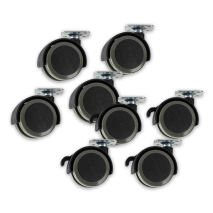 Möbel- oder Lenkrollen 8er-Set