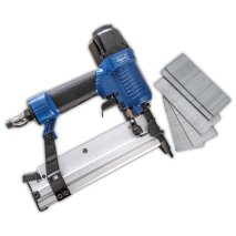 Druckluft-Klammer- und Nagelpistole