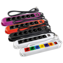 Tischsteckdose 6-fach