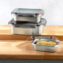 Edelstahl Frischhaltedose