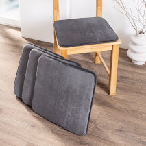 Weichschaum-Stuhlkissen 4er-Set