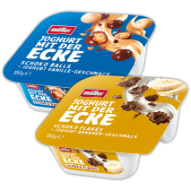 Joghurt mit der Ecke