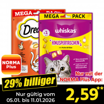 Nur mit der NORMA Plus App günstiger: »Snacks XXL«