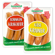 Schinken Krakauer / Käsekrainer